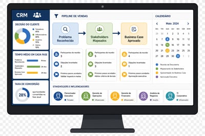 CRM em vendas complexas: como encurtar ciclos com controle