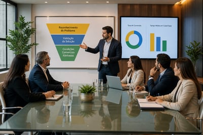 Pipeline cheio, receita inconsistente: o problema está no desenho do funil